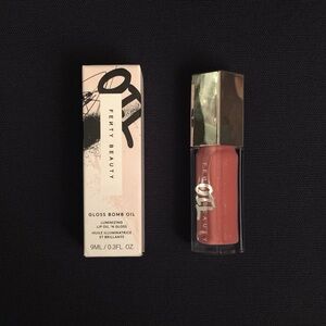 FENTY BEAUTY Gloss Bomb Luminizing Lip Oil — Fu$$y – Fussy – Full Size 9 mL